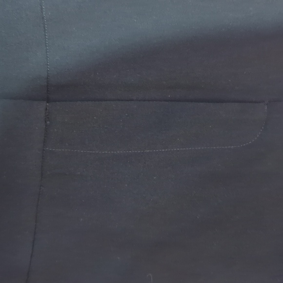 Jason Wu Women's Black Side Stripe Flat Wide Leg Trouser Dress Pants Size 10 - Picture 6 of 10